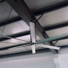 ขนาดเล็กคลังสินค้าพัดลมเพดาน 2.5m 8 Ft เส้นผ่านศูนย์กลาง 0.75KW สำหรับ Workshop
