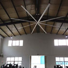 Aipu ขนาดเส้นผ่านศูนย์กลาง 24 ฟุตพัดลมเพดาน / พัดลมเพดานขนาดใหญ่สำหรับใช้งานในสถานี