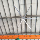 22ft Aipu เยอรมนี &quot;Nord&quot; มอเตอร์พัดลมเพดานร้านค้าขนาดใหญ่ที่มี 6 ใบ
