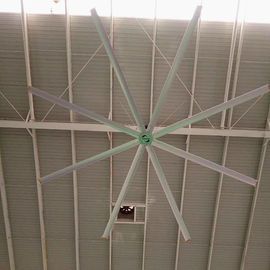 พัดลมเพดานพัดลมระบายอากาศเสียงรบกวนต่ำ, โรงงานผลิตพัดลมเพดาน HVLS ขนาดใหญ่สำหรับโรงงานอุตสาหกรรม