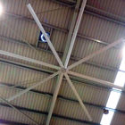 พัดลมเพดานกลางแจ้งขนาดใหญ่ AWF49 พัดลมอุตสาหกรรมความเร็วสูงขนาดต่ำ