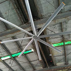 พัดลมเพดานขนาดใหญ่ที่มีพัดลมเพดานขนาดใหญ่ 20 ฟุตสำหรับเพดานสูง