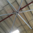 3.4m 11 Ft Hvls Giant พัดลมเพดานประหยัดพลังงานสำหรับการฝึกอบรมเชิงปฏิบัติการ / ห้องปฏิบัติการ