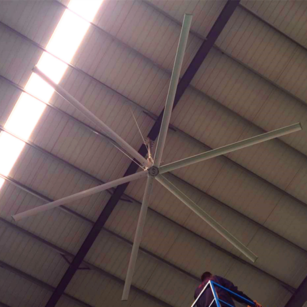 พัดลมเพดาน HVLS สำหรับอุตสาหกรรม Orient Industrial 10ft สำหรับคลังสินค้า